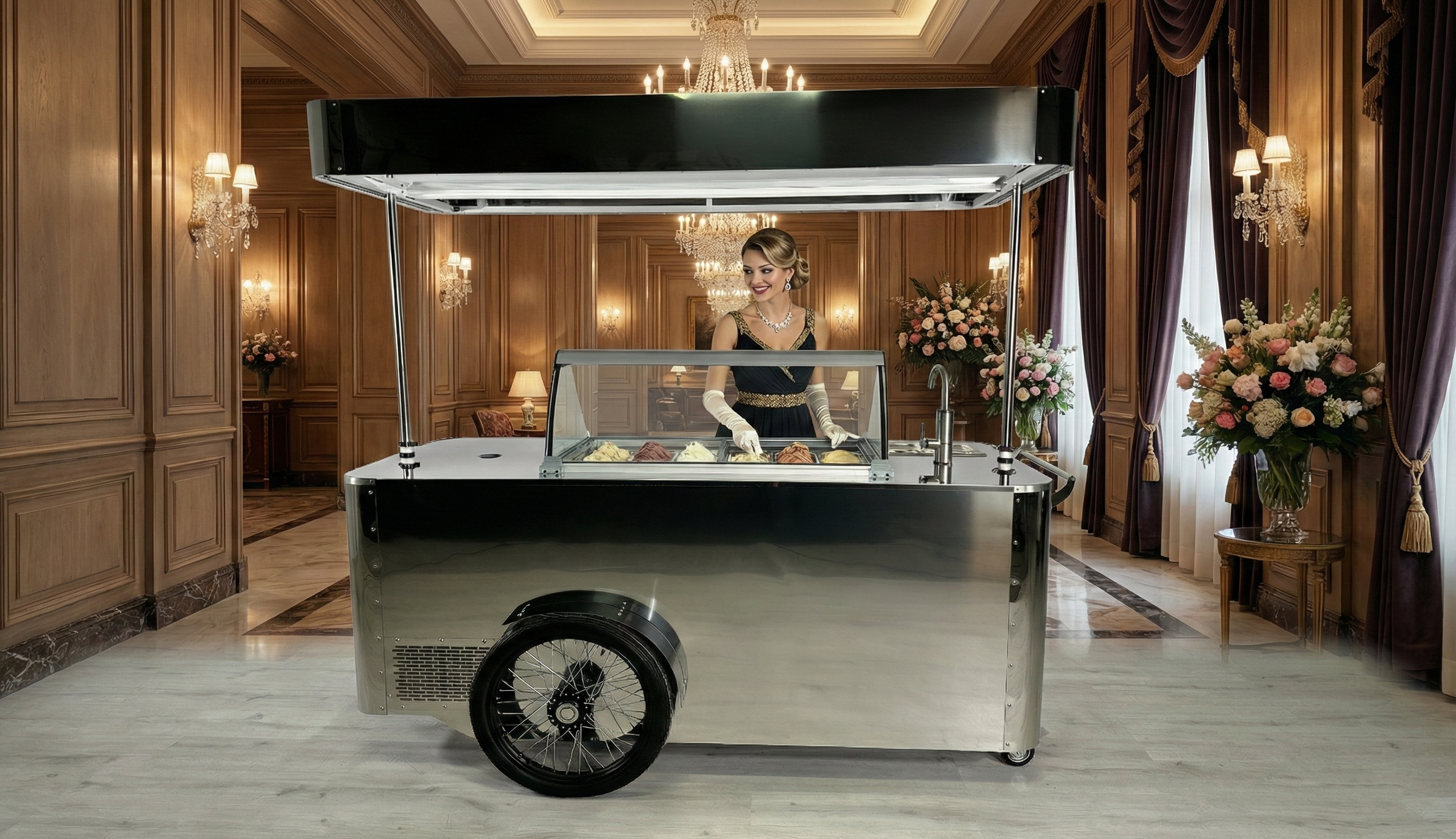Turning Gelato Into A Luxury On Wheels: Inside BizzOnWheels’ New Ice Cream Cart