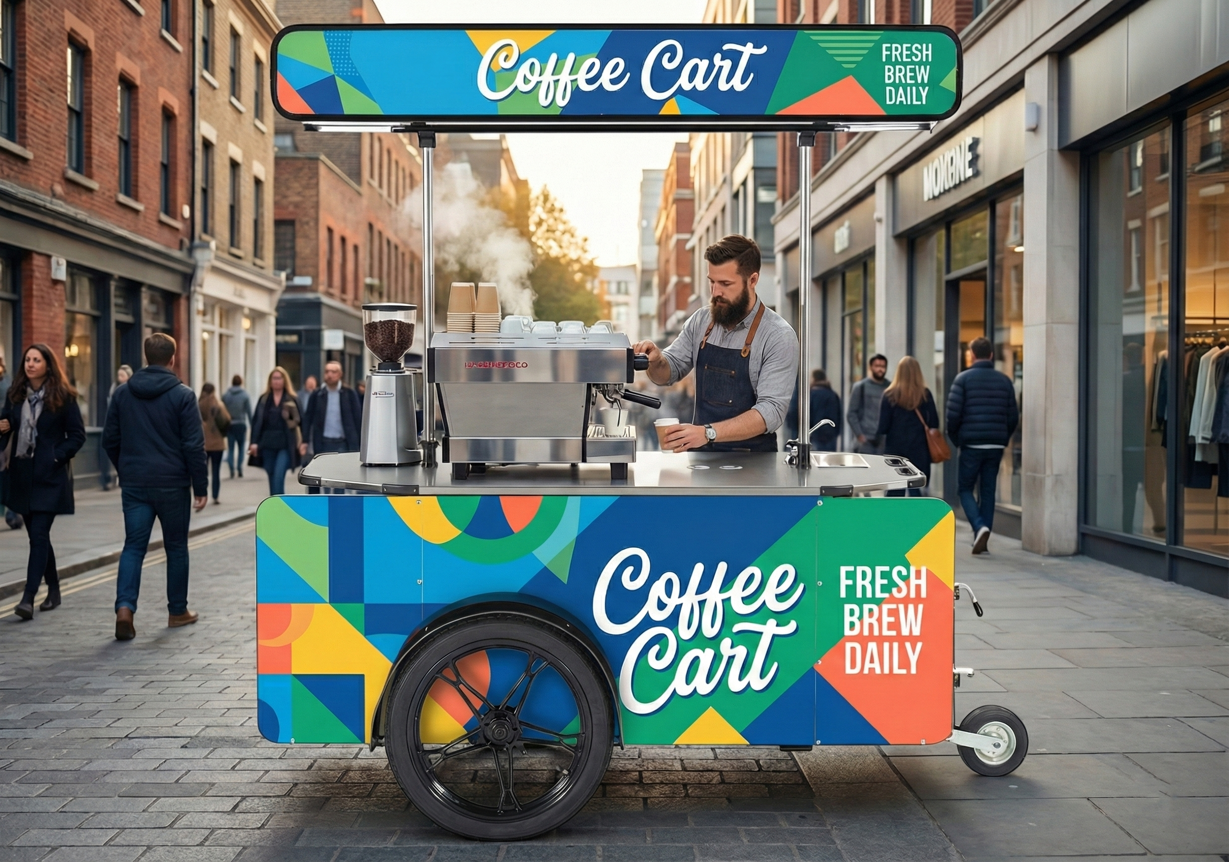 Before You Brew: Six Rules For Turning A Coffee Cart Into A Serious Business