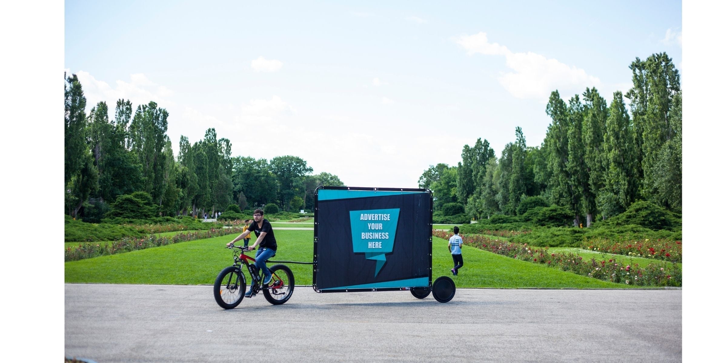 When Your Billboard Starts Pedaling: How the World’s Biggest Bike Advertising Display Is Changing Outdoor Marketing