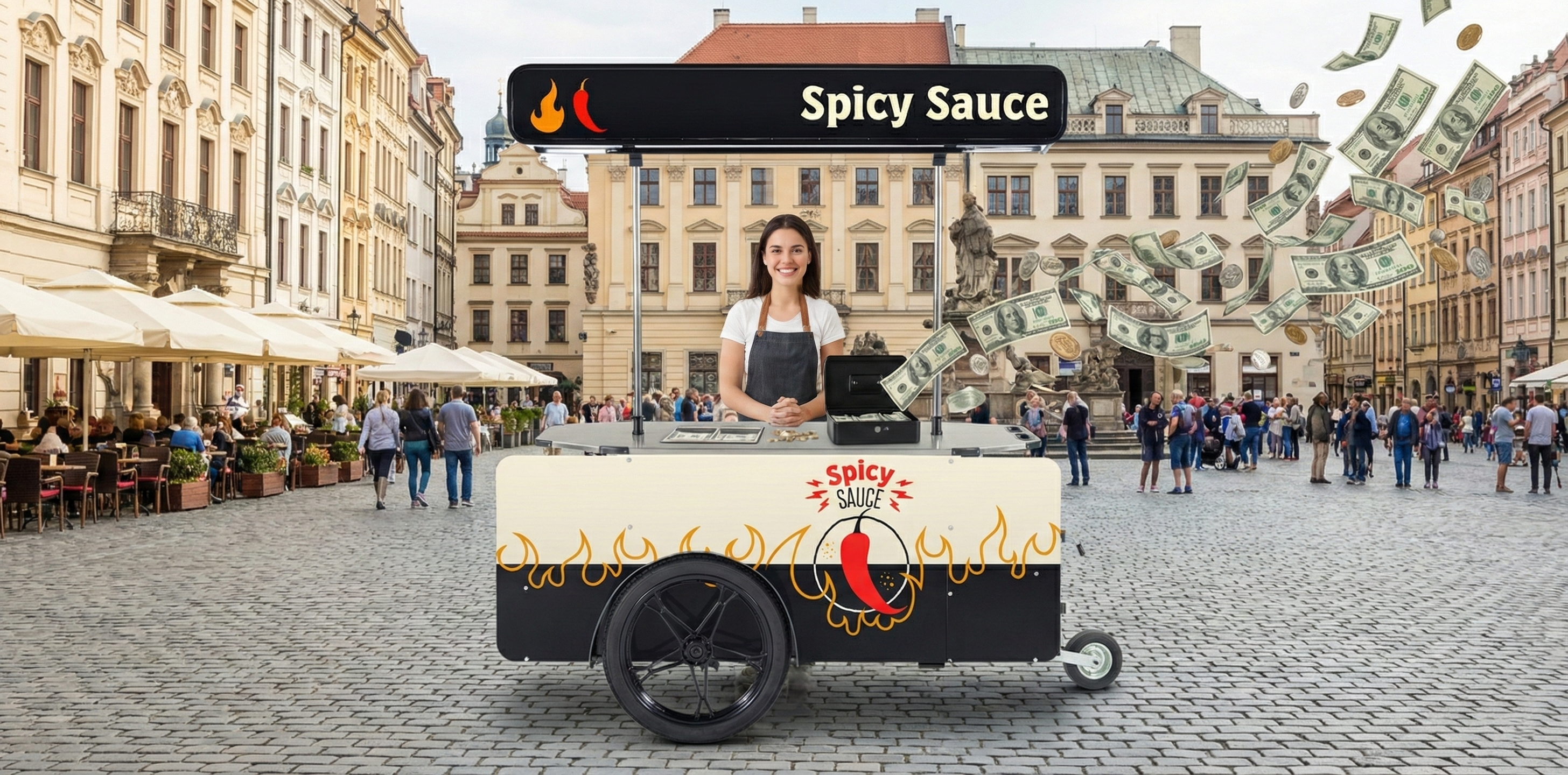 Street Food 2026: How to Turn a Food Cart or Coffee Bike into a Profitable Mobile Business with BizzOnWheels