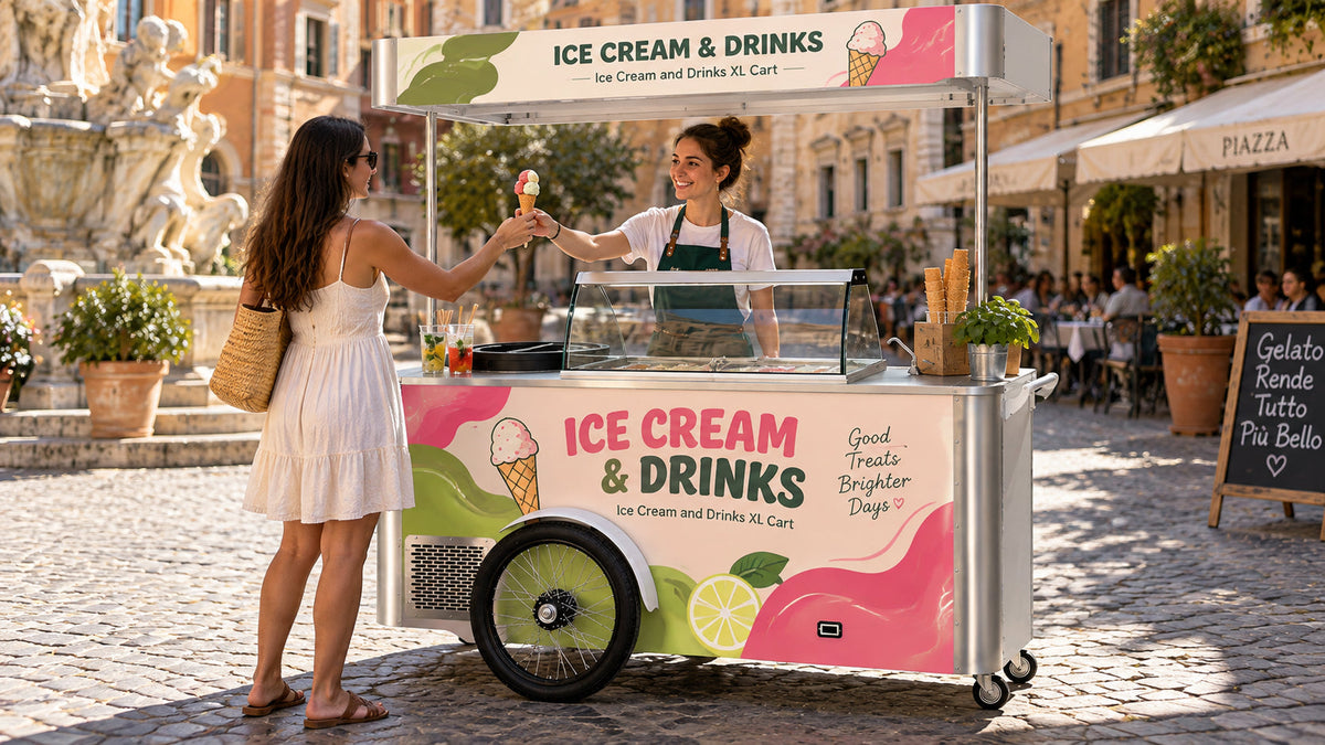Turning Gelato Into A Luxury On Wheels: Inside BizzOnWheels’ New Ice Cream Cart