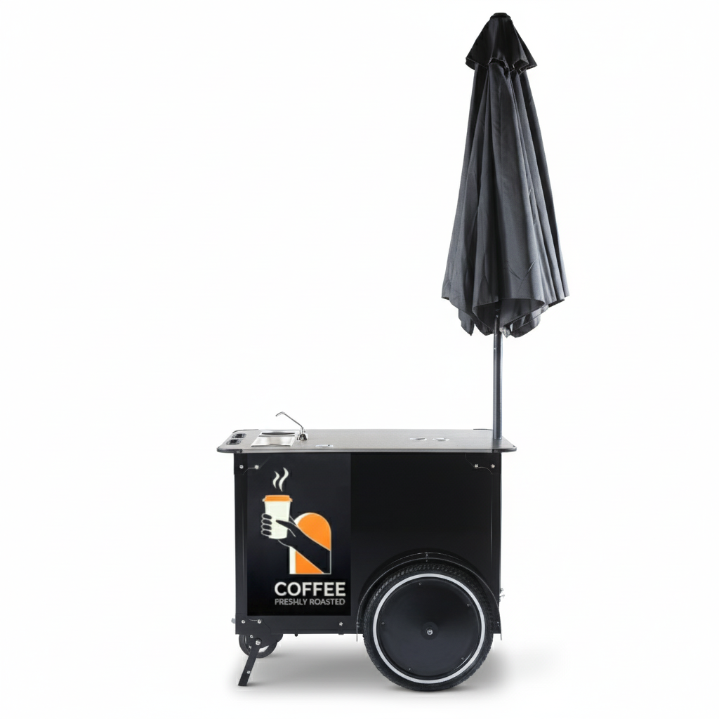 Coffee Cart M – Mobile Coffee Cart & Coffee Bike Trailer.