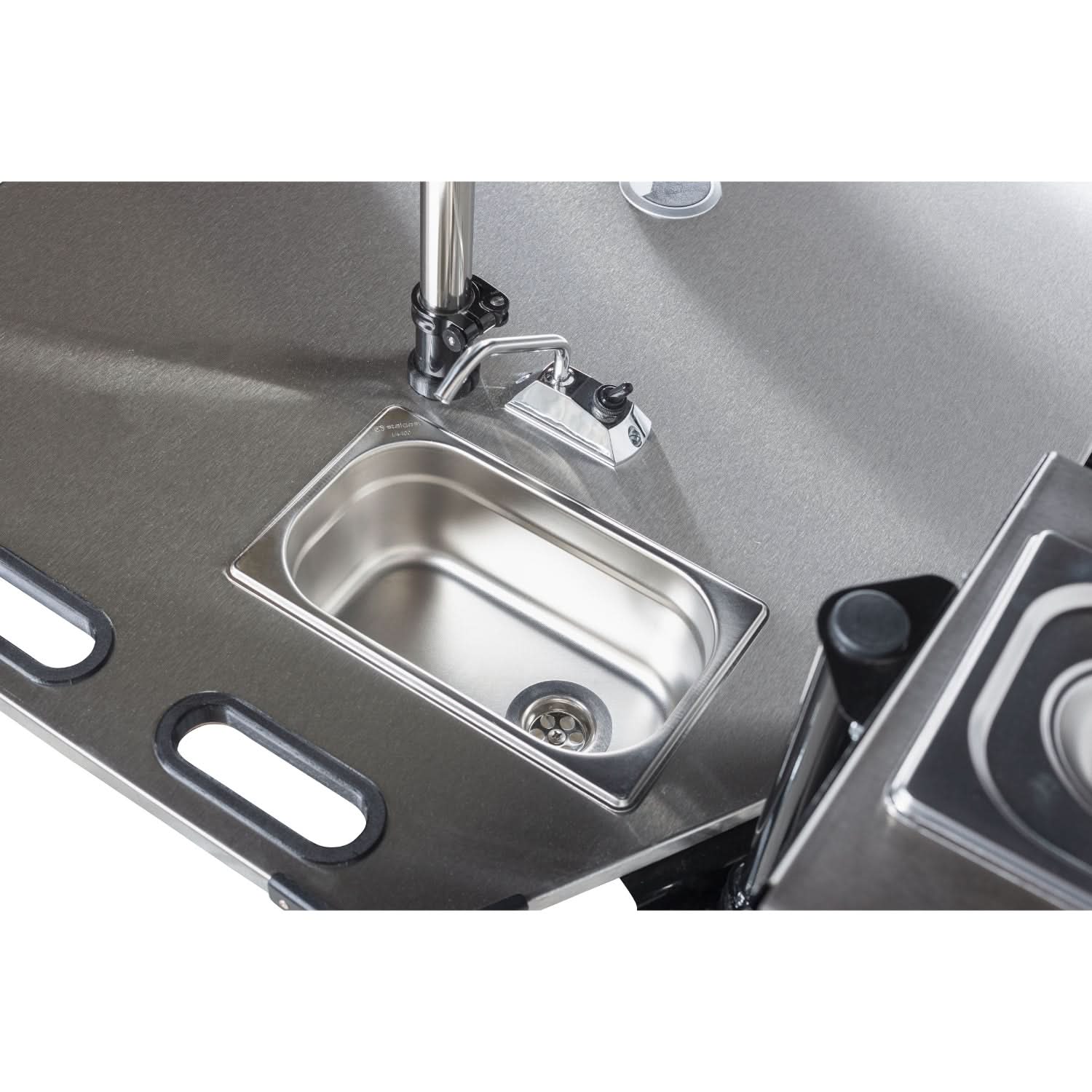 Street Food Cart L – Mobile Street Food Cart & Food Bike Trailer.