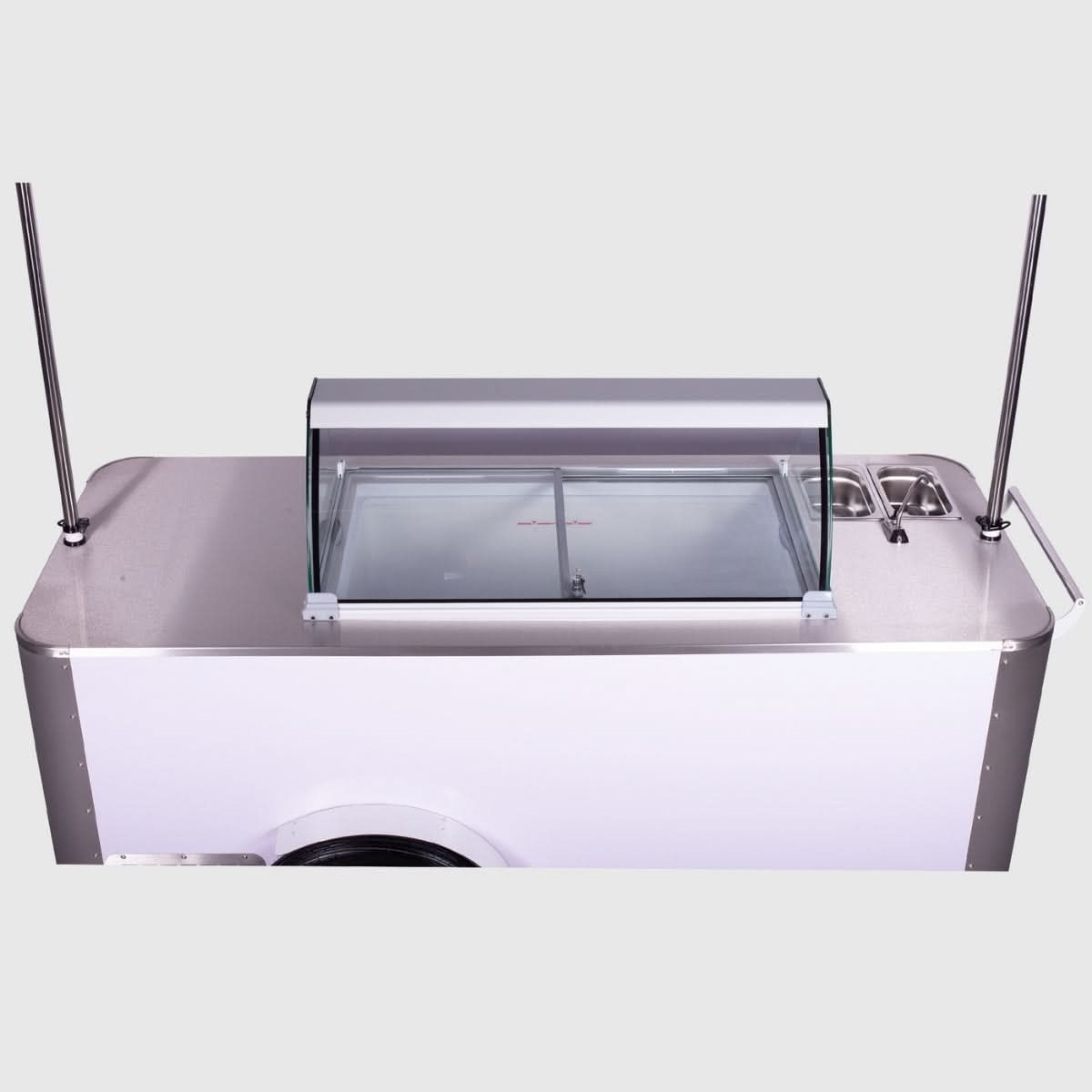 Ice Cream Cart XL – Mobile Ice Cream Cart & Bicycle Trailer.