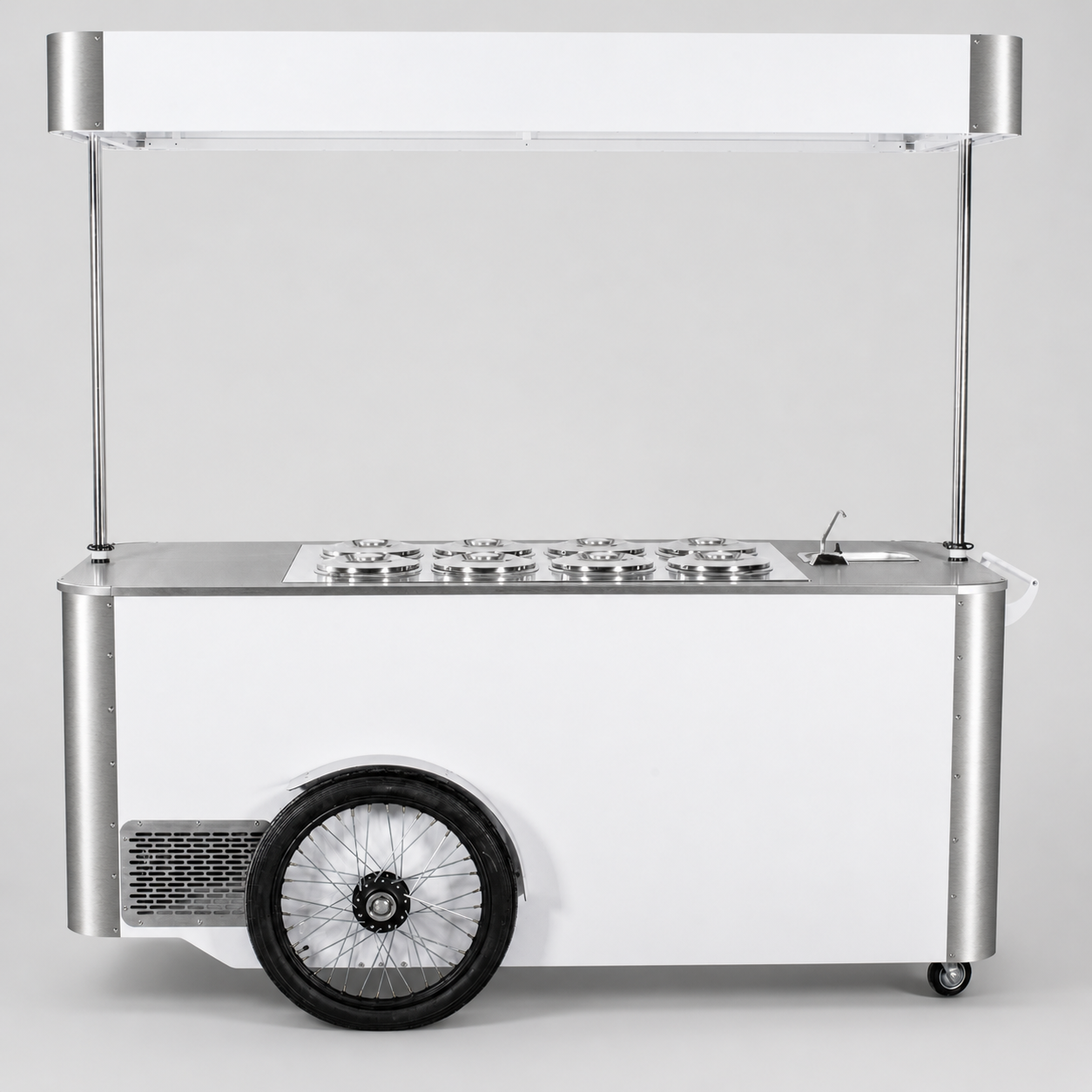 Gelato Cart XL – Φορητό Καρότσι Παγωτού & Τρέιλερ Ποδηλάτου