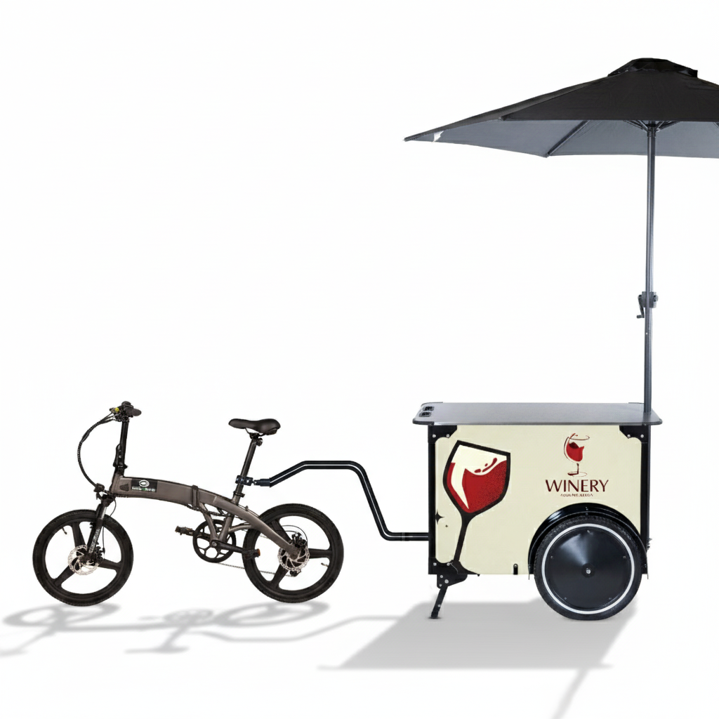 Vending Cart M – Mobile Vending Cart & Vending Bike Trailer.