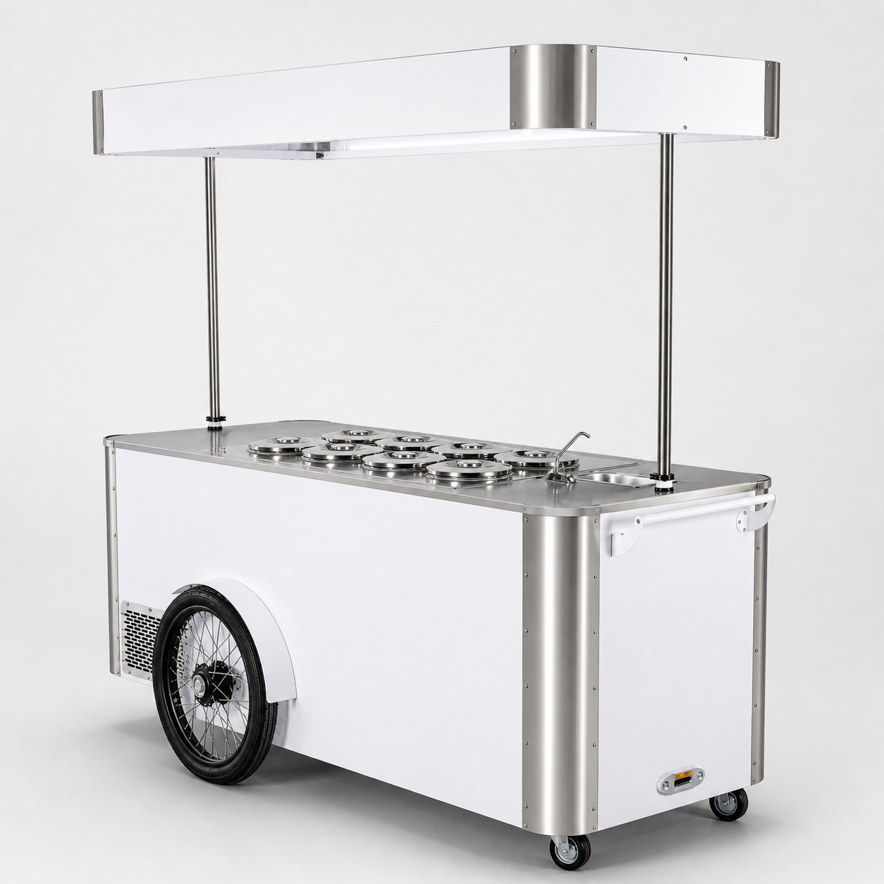 Gelato Cart XL – Φορητό Καρότσι Παγωτού & Τρέιλερ Ποδηλάτου