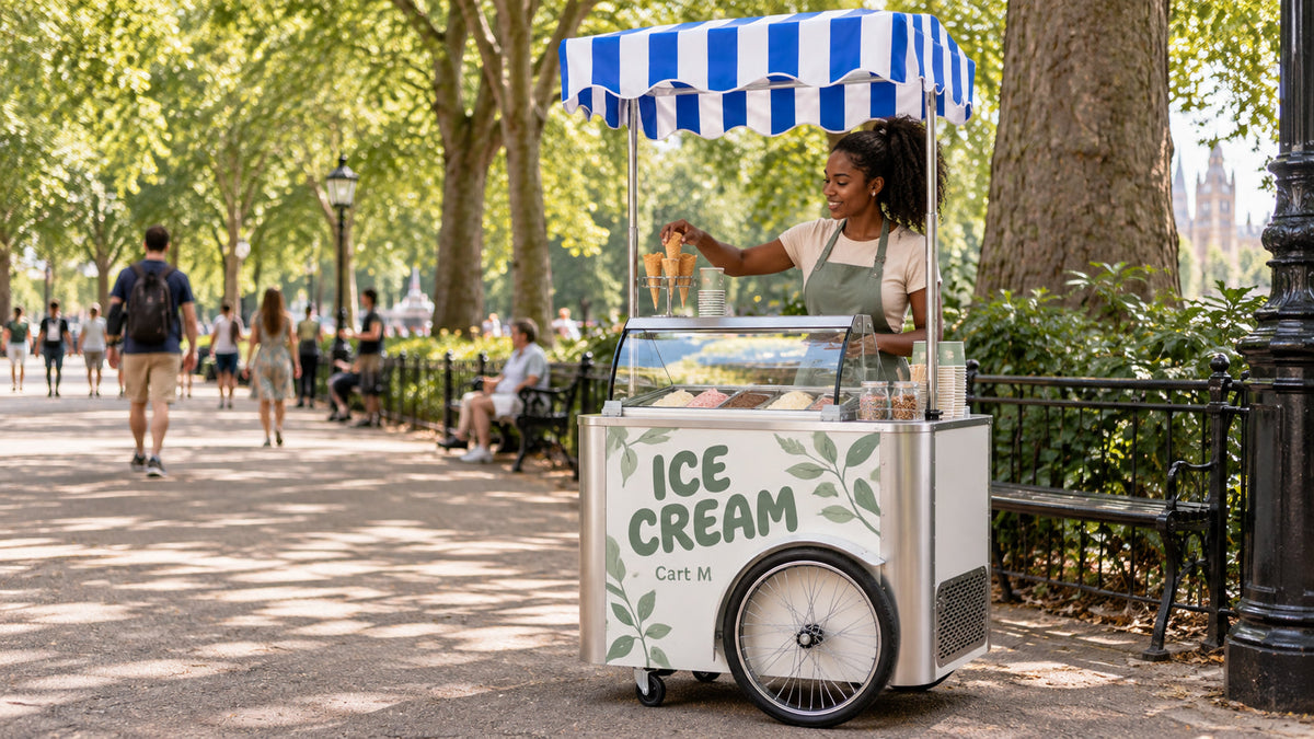 How To Start An Ice Cream Cart Business: From Sidewalk Cart To Gelato Bike Brand