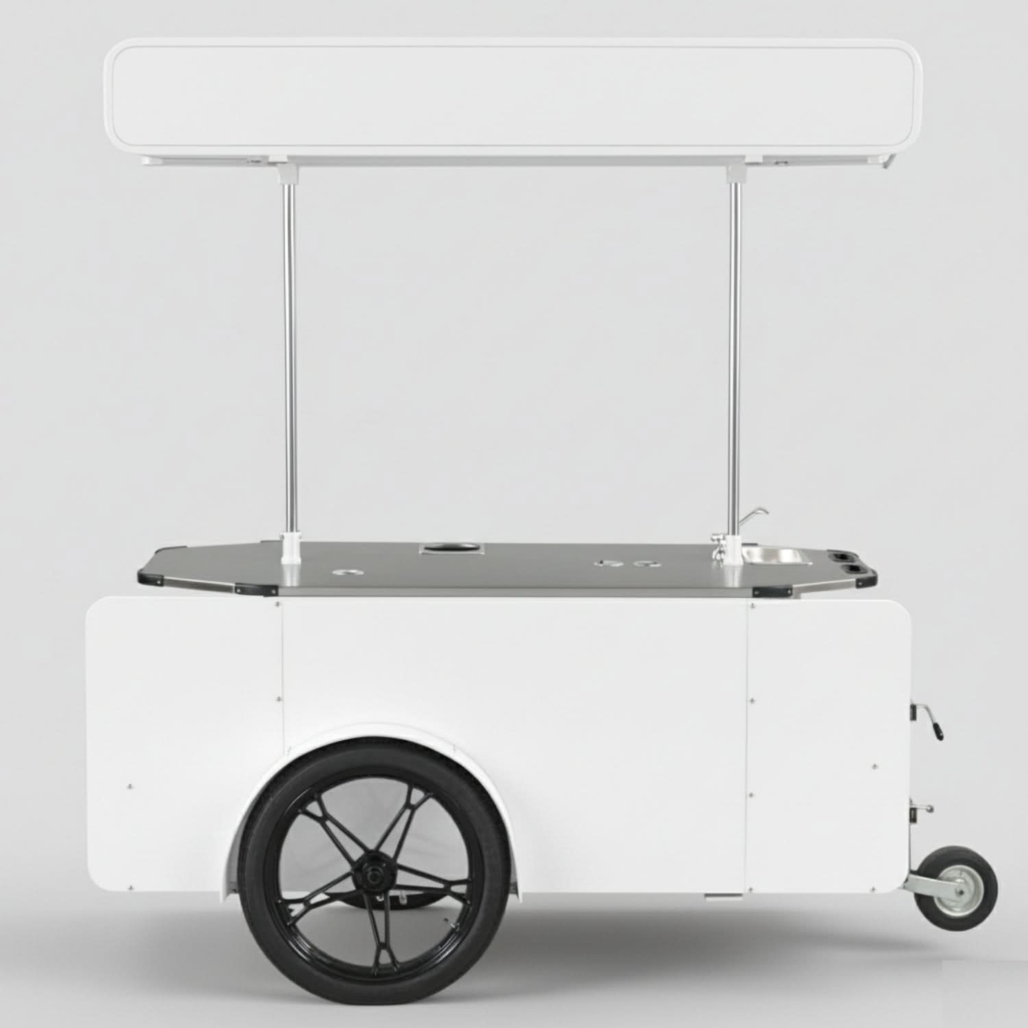 coffee cart bike trailer