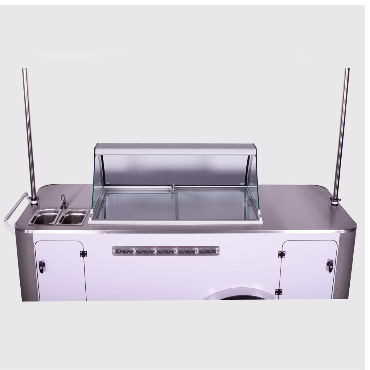 Ice Cream Cart XL – Mobile Ice Cream Cart & Bicycle Trailer.