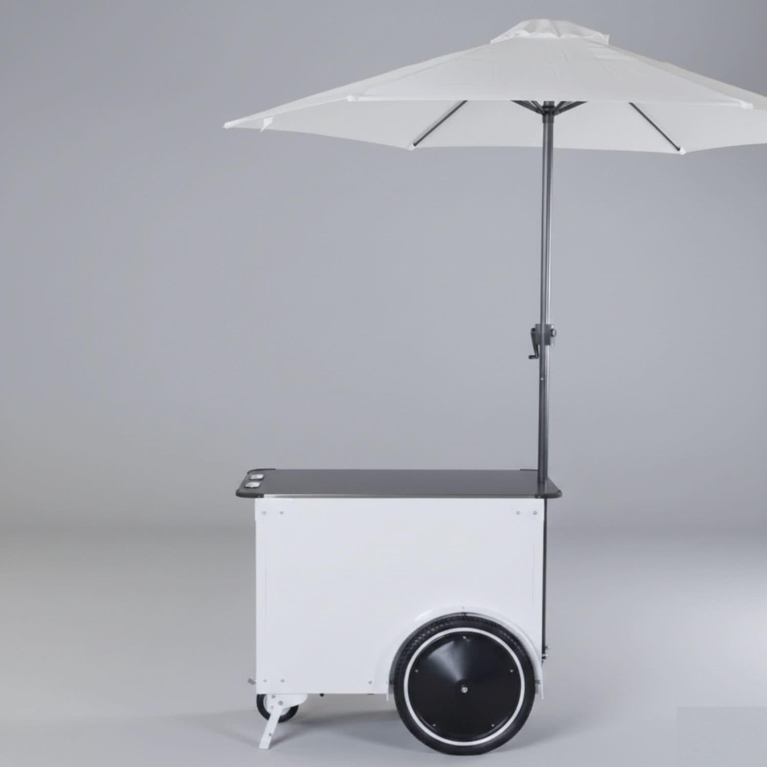 Street Food Cart M – Compact Street Food Cart & Food Bike Trailer.