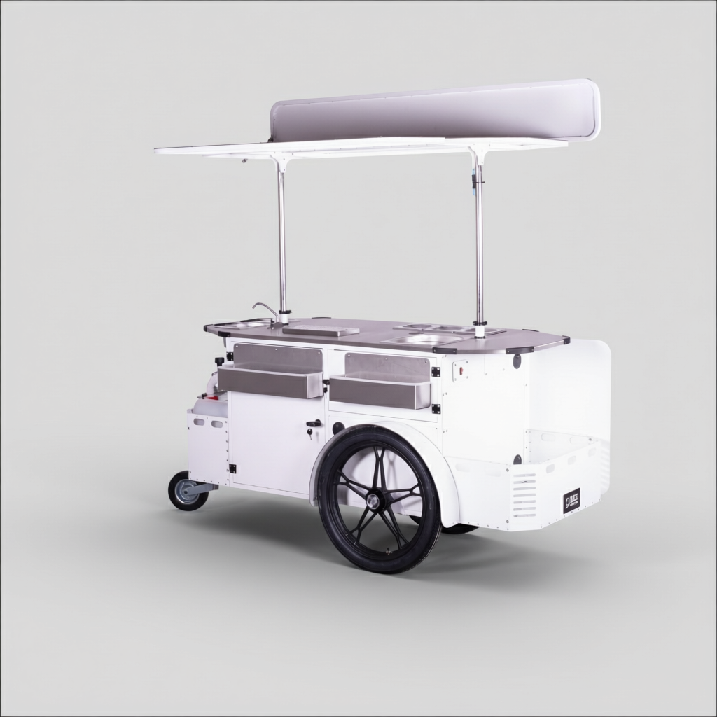 Cocktail Cart L – Mobile Cocktail Bar Cart & Cocktail Bike Trailer.