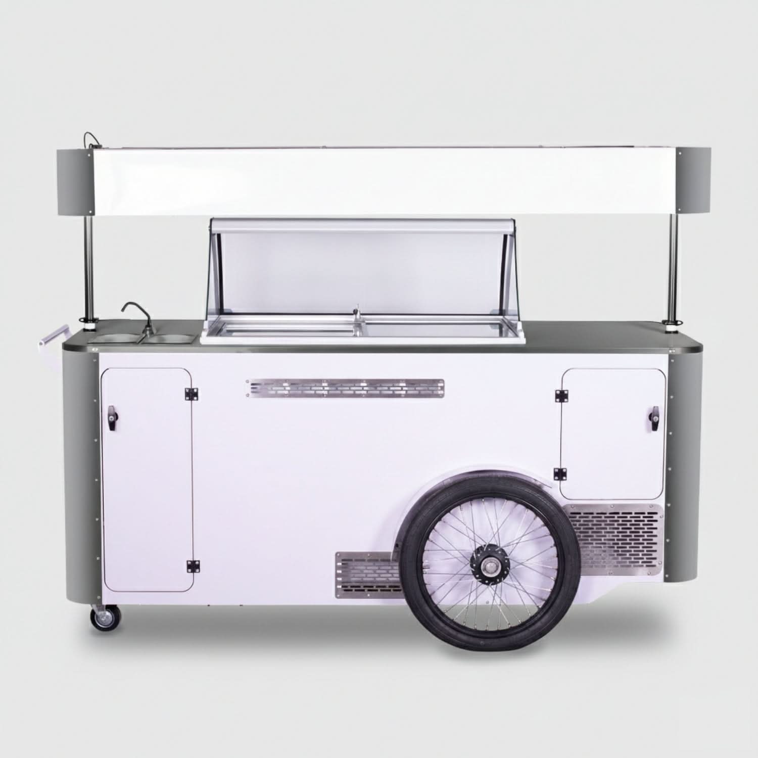 Ice Cream Cart XL – Mobile Ice Cream Cart & Bicycle Trailer.
