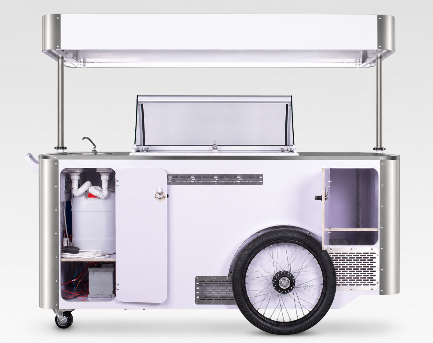 Ice Cream Cart XL – Mobile Ice Cream Cart & Bicycle Trailer