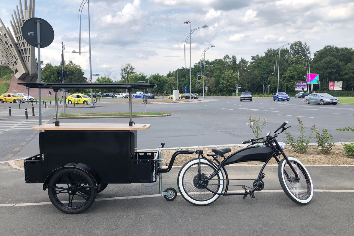 Street vending bike by BizzOnWheels