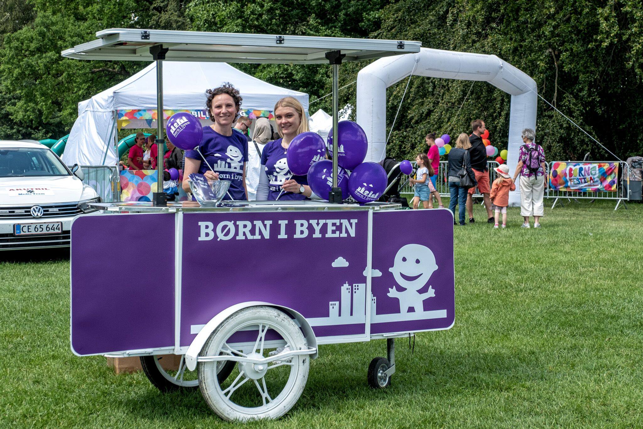 Ice cream cart for Born I Byen