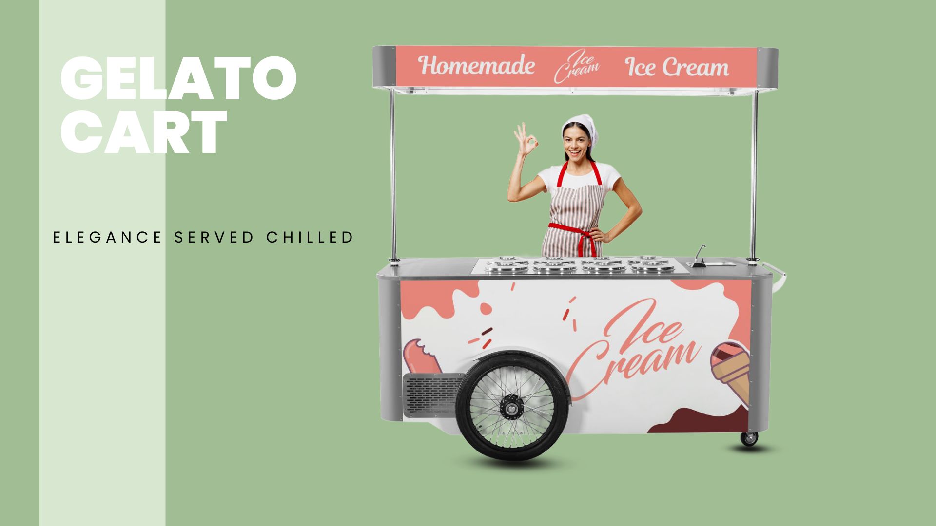 Luxury Gelato Cart