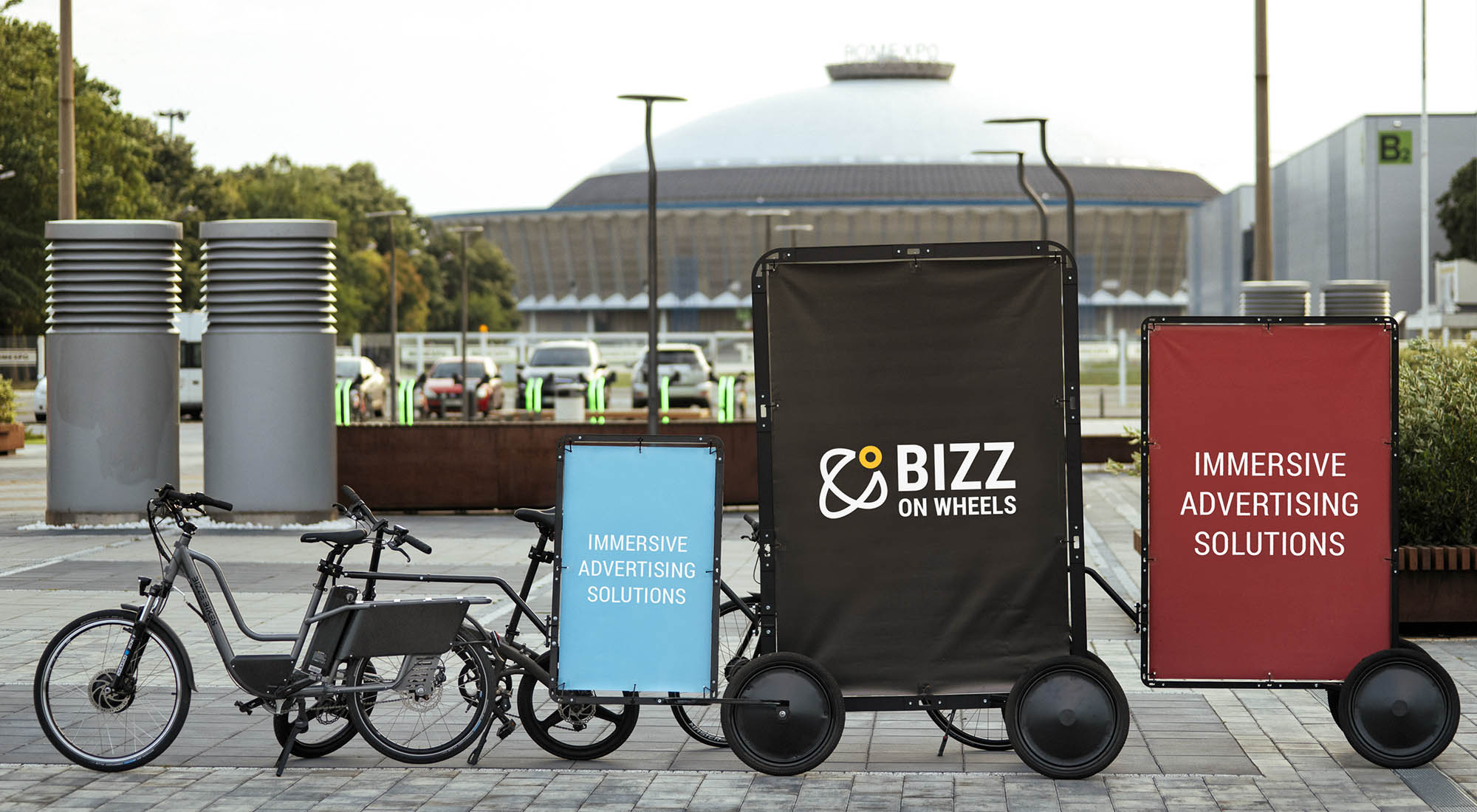 AdBicy mobile and bike billboards