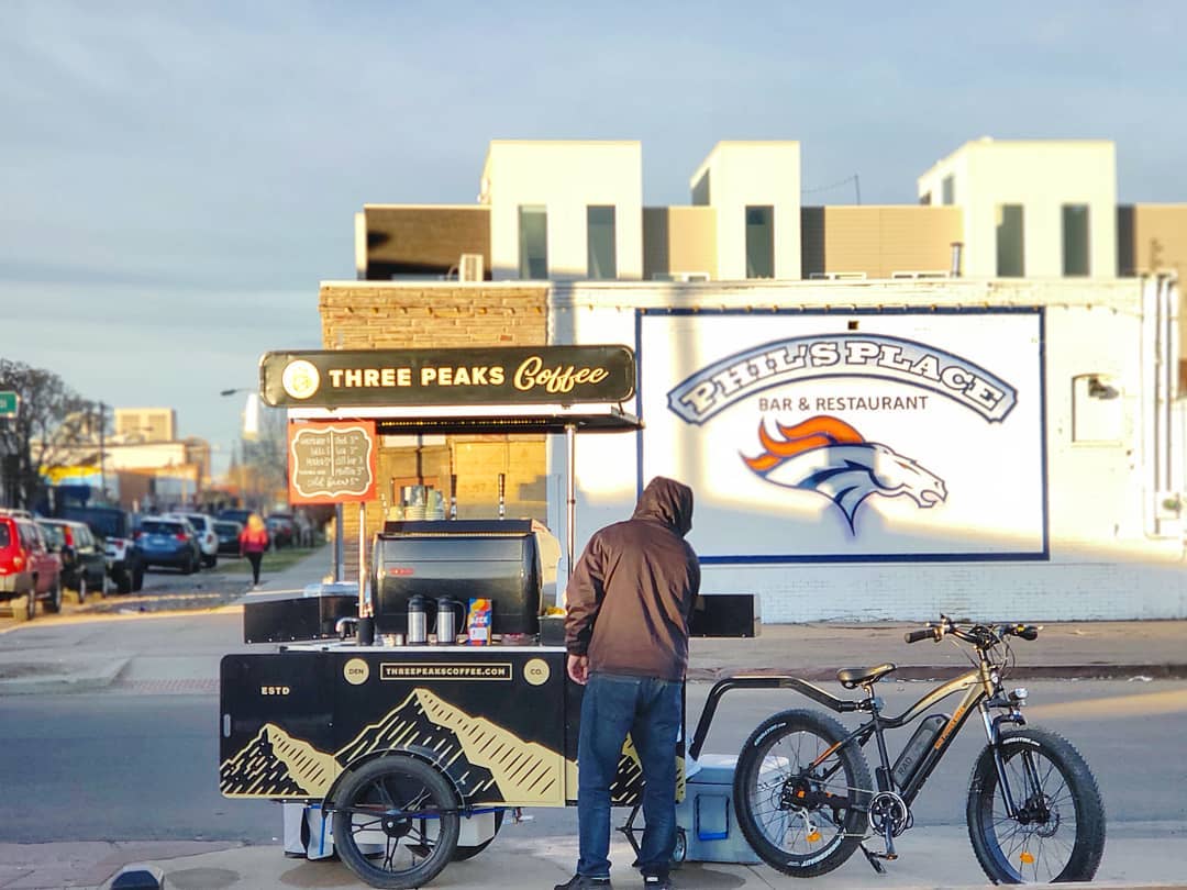 Coffee bike trailer outlet
