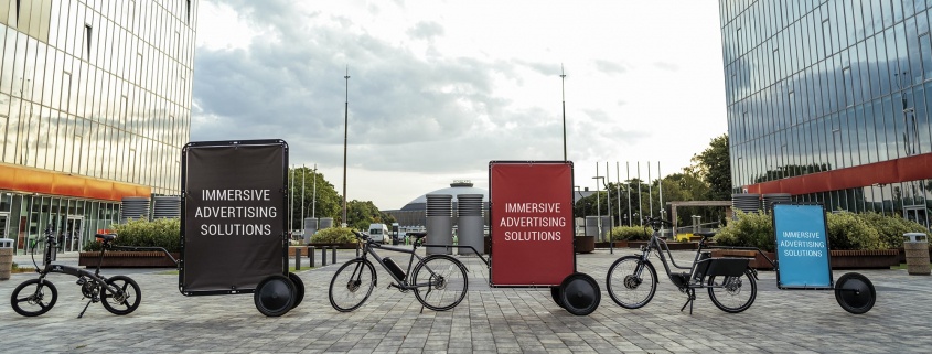 AdBicy mobile billboards and adbikes for sale