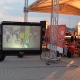 AdBicy video mobile billboard by Bizz On Wheels