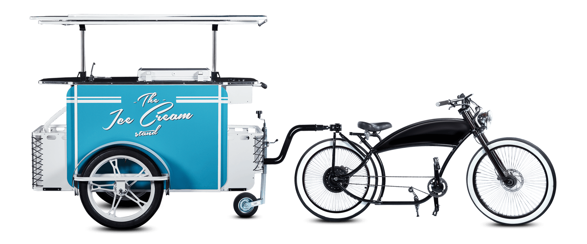 Ice cream bike by Bizz On Wheels