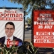 Advertising on bikes for elections campaigns