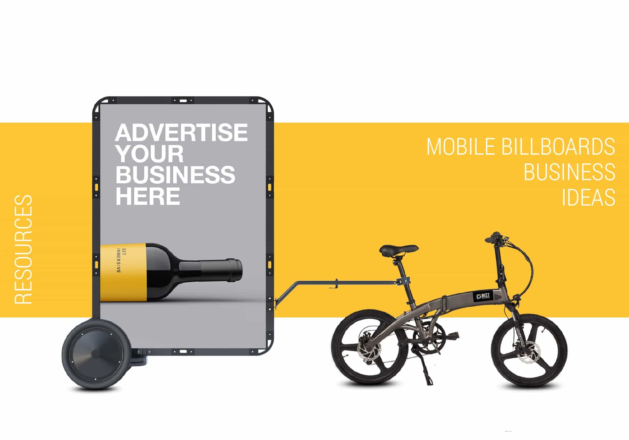 BizzOnWheels mobile billboards business ideas