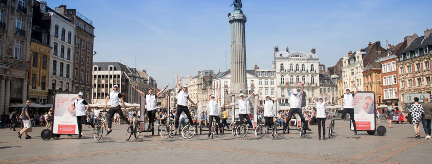 AdBicy bicycle advertising billboards fleet