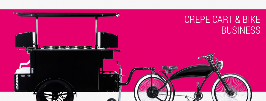Crepe cart and crepe bike business Bizz On Wheels