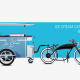 Ice cream cart and ice cream bike business Bizz On Wheels