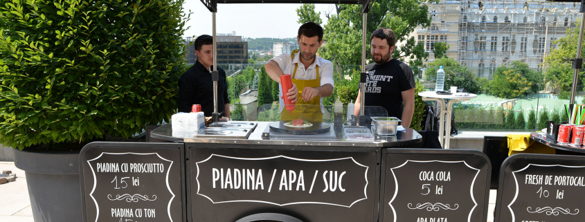 Piadina food cart by Bizz On Wheels