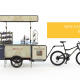 Wine cart and wine bike business Bizz On Wheels