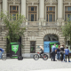 Advertising on bikes with bicycle billboards