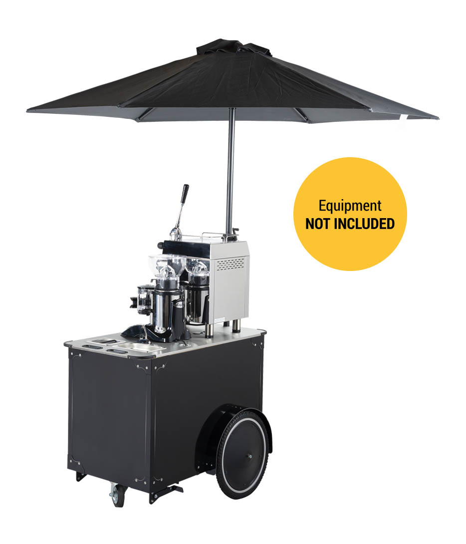 Medium sized basic coffee cart