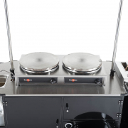 crepe cart with equipment