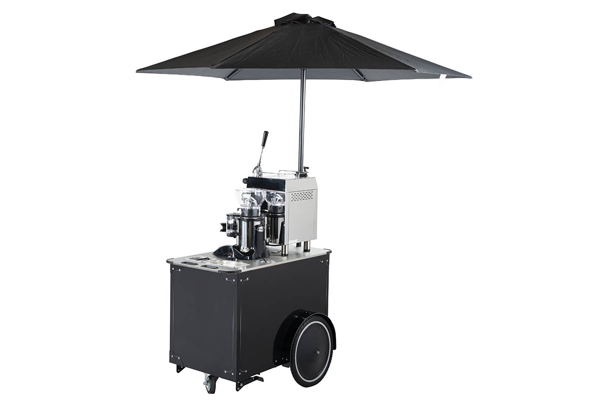 Medium coffee cart by Bizz On Wheels