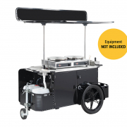 Crepe cart for street food made in EU