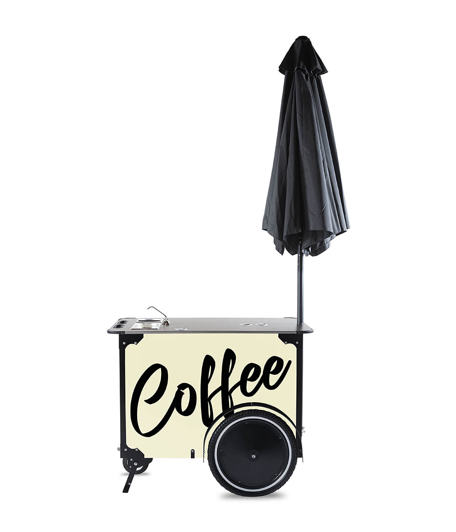 Mobile coffee bar by Bizz on Wheels